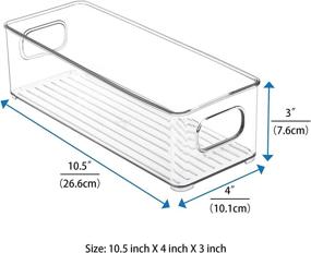 img 3 attached to Stackable Organizer Organizing Refrigerator Container