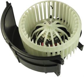 img 4 attached to 🔥 High-Performance Heater Blower Motor & Cage Front Replacement for Audi Q7 VW Touareg - JDMSPEED Innovation