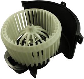 img 2 attached to 🔥 High-Performance Heater Blower Motor & Cage Front Replacement for Audi Q7 VW Touareg - JDMSPEED Innovation