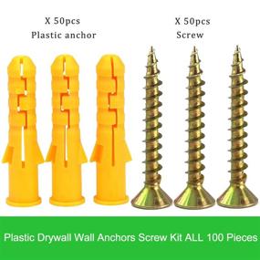 img 2 attached to Drywall Hollow Wall Assortment Anchors Hollow Door Fasteners