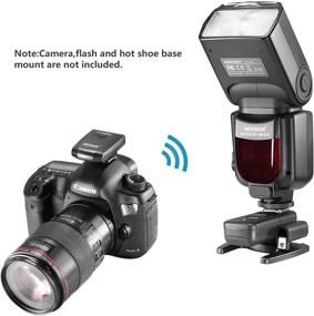 img 2 attached to ⚡️ High-Performance 16-Channel Wireless Radio Flash Speedlite Studio Trigger Set with (1) Transmitter and (4) Receivers, Compatible with Canon, Nikon, Pentax, Olympus, and Panasonic DSLR Cameras - CT-16