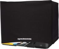 digitaldeckcovers printer dust cover for epson workforce et-3750 / et-4750 / et-4760 / expression et-2750 & et-2760 / ecotank et-3760 / et-4760 / et-4850 - antistatic, water resistant (black) logo