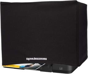 img 4 attached to DigitalDeckCovers Printer Dust Cover for Epson Workforce ET-3750 / ET-4750 / ET-4760 / Expression ET-2750 & ET-2760 / EcoTank ET-3760 / ET-4760 / ET-4850 - Antistatic, Water Resistant (Black)