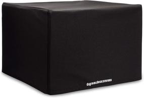 img 3 attached to DigitalDeckCovers Printer Dust Cover for Epson Workforce ET-3750 / ET-4750 / ET-4760 / Expression ET-2750 & ET-2760 / EcoTank ET-3760 / ET-4760 / ET-4850 - Antistatic, Water Resistant (Black)