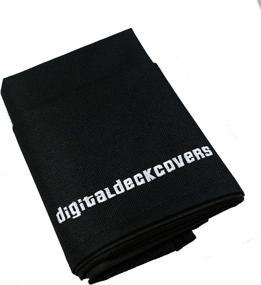 img 2 attached to DigitalDeckCovers Printer Dust Cover for Epson Workforce ET-3750 / ET-4750 / ET-4760 / Expression ET-2750 & ET-2760 / EcoTank ET-3760 / ET-4760 / ET-4850 - Antistatic, Water Resistant (Black)