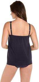 img 2 attached to Miraclesuit Swimwear Illusionist Underwire Tankini Women's Clothing and Swimsuits & Cover Ups