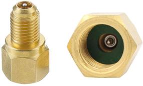 img 1 attached to R 134A Refrigerant Thread Bottle Adapter