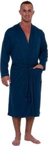 img 4 attached to Ross Michaels Lightweight Men's Robe for Men's Clothing - Ideal for SEO