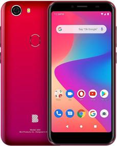 img 4 attached to 📱 BLU G50 2021: Unlocked, All Day Battery, 5.5” HD+ Display, 32GB, 13MP Camera – Red (US Version)