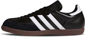 img 2 attached to 👟 Adidas Samba Black White Athletic Soccer Men's Shoes