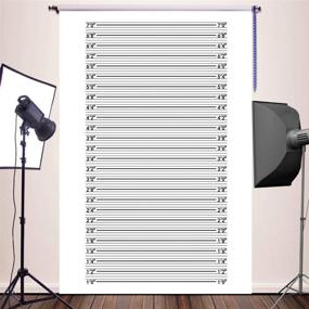 img 4 attached to 📸 WOLADA 5X7FT Mugshot Backdrop: Perfect Height Chart for Birthday, Bachelorette or Trash Bash Party! Stunning Portrait Supplies, Prison & Police Lineup Background. Photo Studio Props 11087