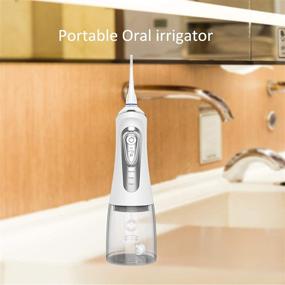 img 3 attached to Cordless Flosser Portable Irrigator Cleanable