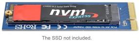 img 1 attached to Xiwai NGFF M-Key NVME AHCI SSD To PCI-E Express 3