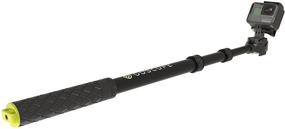 img 3 attached to 📷 GoScope BOOSTplus- Telescoping Extension Pole/Monopod for HERO9 & DJI OSMO Action: Expandable 17.5" to 40" (Black)
