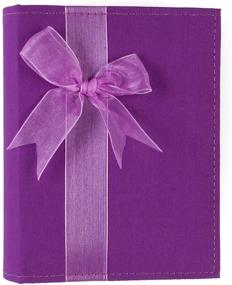 img 1 attached to 📷 Pinnacle Purple/Pink Fabric Photo Album