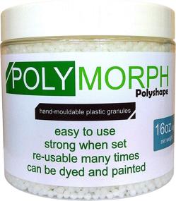 img 1 attached to 🔴 Polyshape Polymorph Moldable Plastimake Craft Thermoplastic