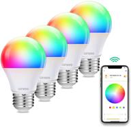 revolutionary 9.5w compatible dimmable changing bluetooth smart led bulb logo