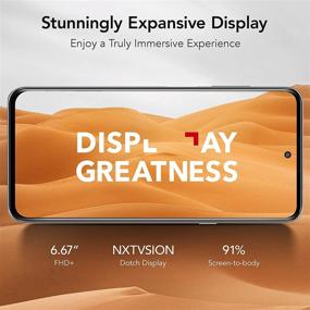 img 1 attached to 📱 TCL 20S Unlocked Android Smartphone: 6.67” Dotch FHD+ Display, 64MP Quad Camera, 128GB+4GB RAM, 5000mAh Battery, Fast Charging - Milky Way Black