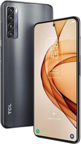 img 4 attached to 📱 TCL 20S Unlocked Android Smartphone: 6.67” Dotch FHD+ Display, 64MP Quad Camera, 128GB+4GB RAM, 5000mAh Battery, Fast Charging - Milky Way Black