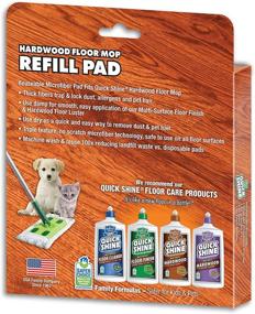 img 3 attached to 🧹 Efficient Quick Shine Hardwood Floor Mop Refill Pad: 12 x 6 Inches for Deep Cleaning
