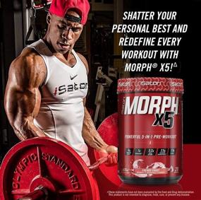 img 1 attached to iSatori Morph X5 Intense Pre Workout: Boost Strength, Energy, and Muscle Pumps with Citrulline Malate, Beta Alanine, and Creatine Magnapower - Cherry Frost Flavor (20 Servings)