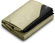 arcturus xl survival tarp - ultimate insulated thermal camping gear - 8.5' x 12' (desert tan) логотип