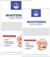 🦷 ht petter профессиональные полоски для отбеливания зубов - безопасные для эмали, натуральные ингредиенты, мягкие и безопасные для чувствительных зубов - 28 полосок (14 шт) логотип