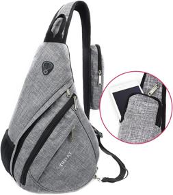 img 2 attached to TINYAT Sling Crossbody Shoulder Backpack Backpacks