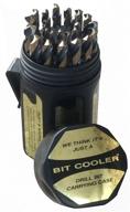 🛠️ high-quality drill america dwd29j-co-pc 29 piece m35 cobalt drill bit set in convenient round case (1/16" - 1/2" x 64ths), dwdco series logo