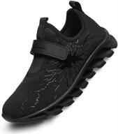 π meinianguan lightweight athletic girls' sneakers for non-slip active footwear logo