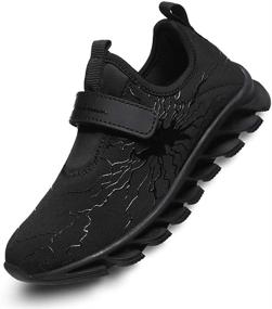 img 4 attached to 👟 MEINIANGUAN Lightweight Athletic Girls' Sneakers for Non-Slip Active Footwear