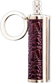 img 2 attached to 🔥 Shuttle Tree Permanent Match Keychain Lighter: The Ultimate Waterproof Fire Starter in Red