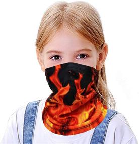 img 3 attached to MOBUR Детская маска для лица и горла: удобный балаклава для мальчиков и девочек