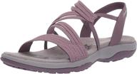 👢 stylish and comfortable skechers women's reggae slim-skech appeal-z-gore slingback sandal - a must-have for fashion-forward women! logo