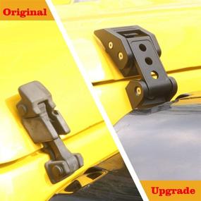 img 3 attached to LONGSUN Aluminum Latches Wrangler 2007 2018