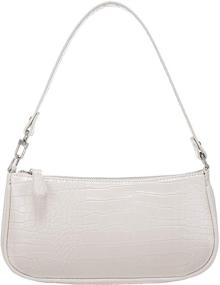 img 4 attached to 👜 Minimalist Women's Handbags: Shoulder Bags, Purses, Wallets, and Hobo Bags