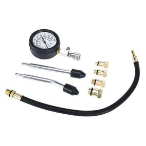 img 3 attached to 8milelake Professional Petrol Gas Engine Cylinder Compression Tester Gauge Kit with Case for Auto Enthusiasts