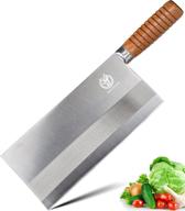 🔪 zeng jia dao traditional chinese cleaver - perfect chopping knife for chefs- hotel and restaurant essential логотип