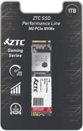 ⚡ztc 1tb m.2 nvme pcie 80mm ssd: непревзойденная производительность и долговечность для гейминга - модель ztc-pcieg3-001t логотип