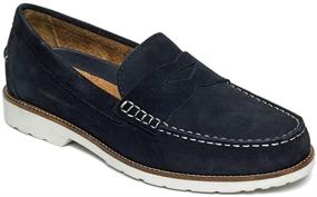 img 4 attached to 👞 Black Rockport Classic Penny Loafer Men's Shoes in Loafers & Slip-Ons