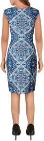 img 1 attached to Vince Camuto Womens Patterned Bodycon