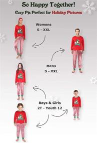 img 2 attached to SUNFEID Matching Pyjamas Christmas Sleepwear