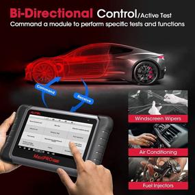 img 1 attached to 🔧 Autel MaxiPRO MP808 OBD2 Scanner: Bi-directional Control, Key Fob Programming, ABS Bleeding Brake, Reset Functions for Oil, EPB, SAS, DPF, BMS, ABS, SRS, TPMS