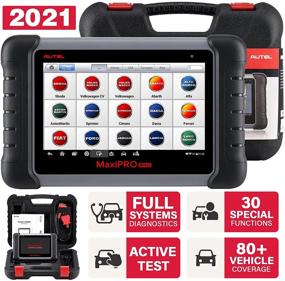 img 4 attached to 🔧 Autel MaxiPRO MP808 OBD2 Scanner: Bi-directional Control, Key Fob Programming, ABS Bleeding Brake, Reset Functions for Oil, EPB, SAS, DPF, BMS, ABS, SRS, TPMS