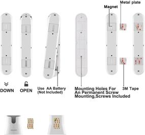 img 1 attached to 🔦 Wireless Battery Operated LED Table Top Night Light, Touch Light, Push Light, Remote Controlled, 16 Color Changing, Portable Stick on Tap Light for Closet, Cabinet, Counter, Classroom - BIGLIGHT