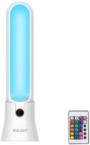 img 4 attached to 🔦 Wireless Battery Operated LED Table Top Night Light, Touch Light, Push Light, Remote Controlled, 16 Color Changing, Portable Stick on Tap Light for Closet, Cabinet, Counter, Classroom - BIGLIGHT