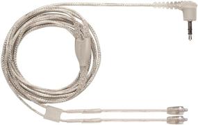 img 1 attached to 🎧 Shure EAC46CLS 46-Inch Detachable Earphone Cable - Clear with Silver MMCX Connection - for SE846 Earphones