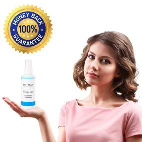 img 1 attached to 💯 100% Natural Hair Growth Inhibitor: Permanent Hair Removal Remover for Long-lasting Results, Reduced Hair Growth on Body and Face Post-Epilation (Laser, Wax, or Epilating), No Cream, 4.3oz