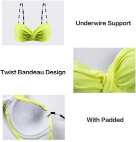 img 2 attached to Astylish Womens Swimsuits Swimwear Bathing Women's Clothing