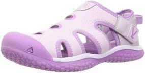 img 4 attached to 👟 Highly Protective KEEN Kids' Stingray Closed Toe Water Sandals: The Perfect Water Shoes for Active Kids